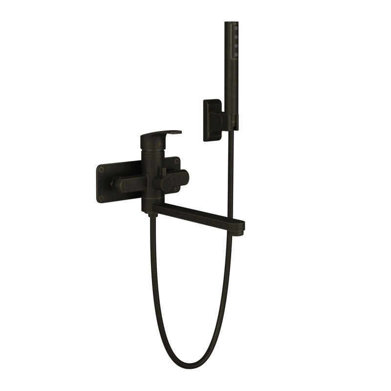Wall Mounted Tub Filler, Oil-Rubbed Bronze