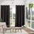Ensemble de 2 rideaux à œillets TOWN & COUNTRY BASICS Cabana pour intérieur et extérieur-60425732-20584541