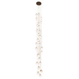 Bola 30 - Light Special Mahogany Bronze Cluster Pendant