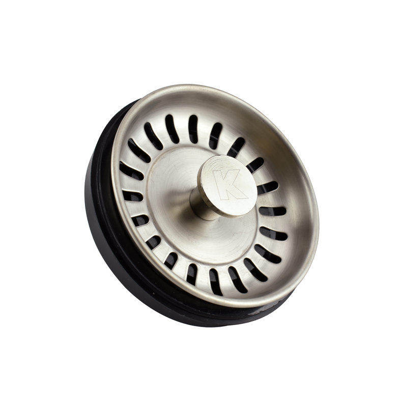 Crépine 4,5 ", Nickel brossé