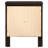 Garrett Cappuccino 2-Drawer Rectangular Nightstand-1789451355