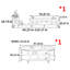 Ensemble de tables basses rétractables French French