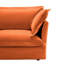 Orange With Soft Sponge, Cascade , Removable Covers, And Convenient Luxurious Comfort, Natural Design, Wood Frame