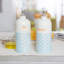 Nicola Spring - Hand-Printed Vinegar Pourer Bottle - 500ml - Blue