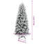 Artificial Christmas Tree with 300 LEDs White-2143261000-2143260992