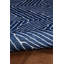 Delacroy Machine Washable Blue and Ivory Area Rug-1811797479