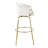 Josie Fixed-Height Bar & Counter Stools with Gold Metal Base & Round Footrest-90576933