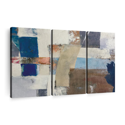 Abstract Abstract Domain Multi Piece Canvas Print On Canvas 3 Pieces by Alexander B Set
