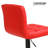 Yensid Bar Dining and 2 Piece Chair Set, Round Adjustable Height Table and PU Leather Bar Stools-805304646-805304644-805304647