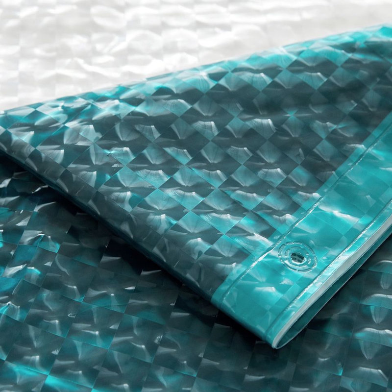 Rideau de douche Mist Ombre, Bleu sarcelle