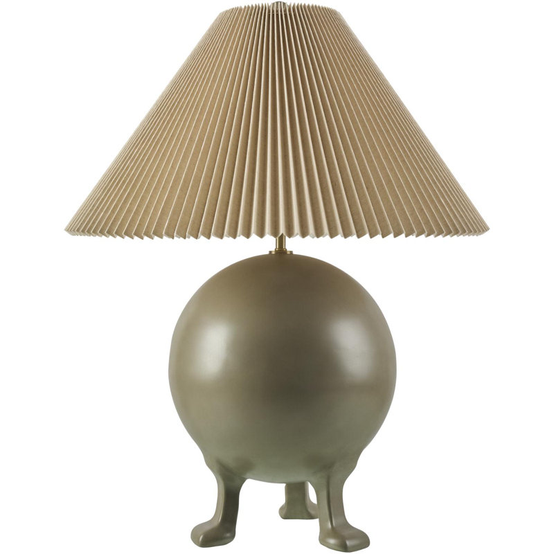 Chakera Accent Table Lamp, Gray