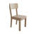 Modern Solid Wood Dining Chair Side Chairs Set (Set of 2)