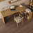 Burlywood L-Shaped Solid Wood desks-629525758-629525744