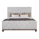 Andria Tufted Upholstered Panel Bed