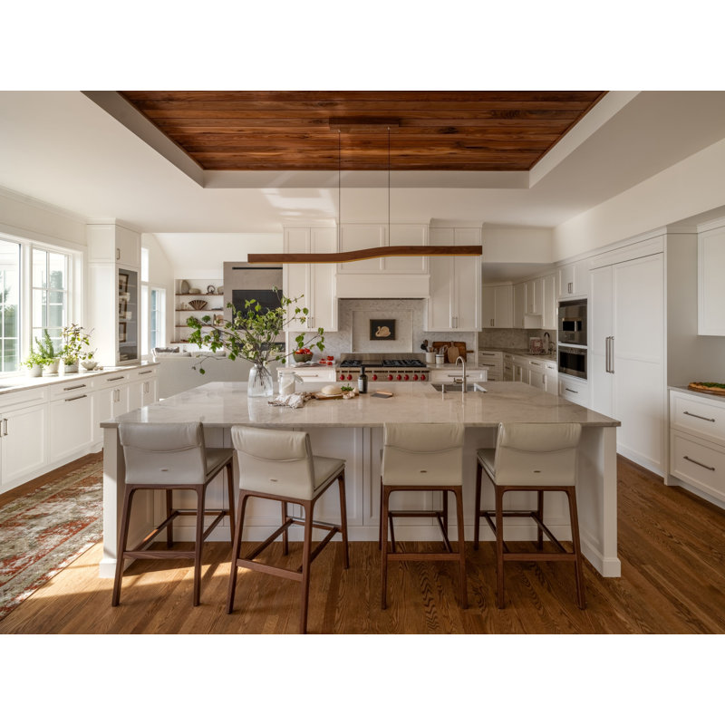 Camur 1 - Light LED Unique/Statement Pendant, Oiled Walnut, 4000K