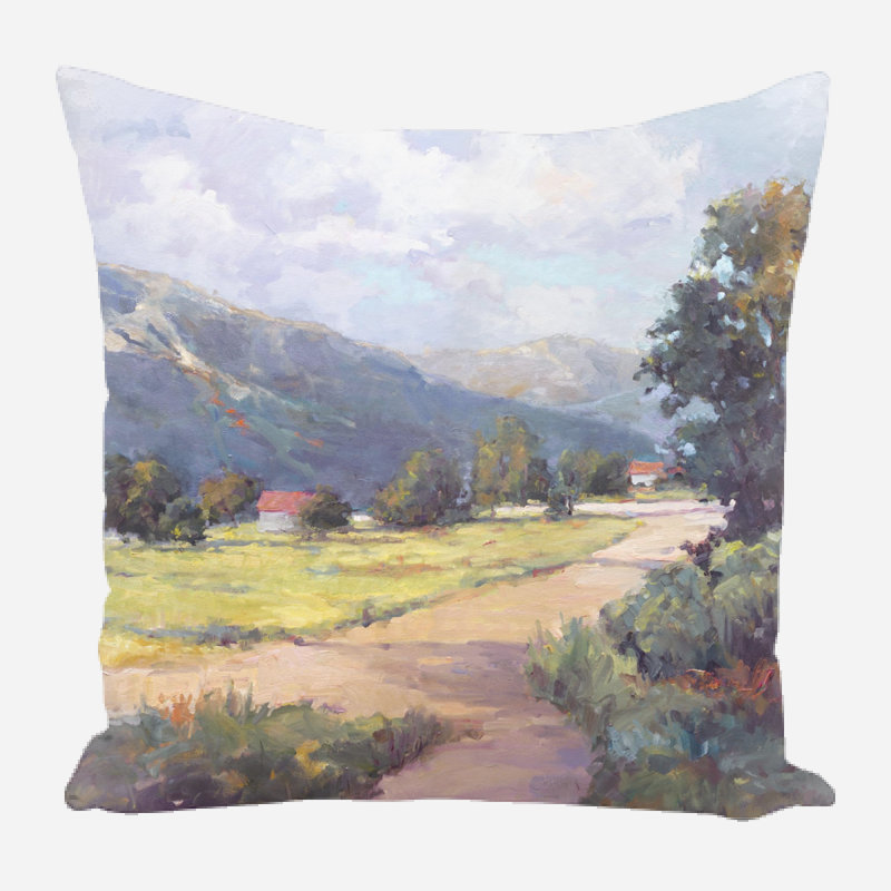 Decorative Linen Throw Pillow Linen Throw Pillow, 9" x 9"