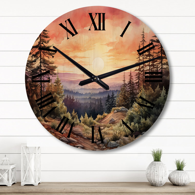 Horloge murale pin, Grand