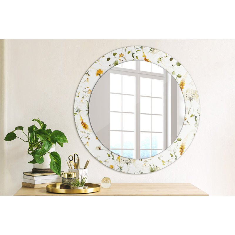 Huldar Glass Flat Wall Mirror