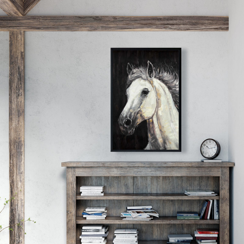 «White Star Horse», H 36 po x l 24 po
