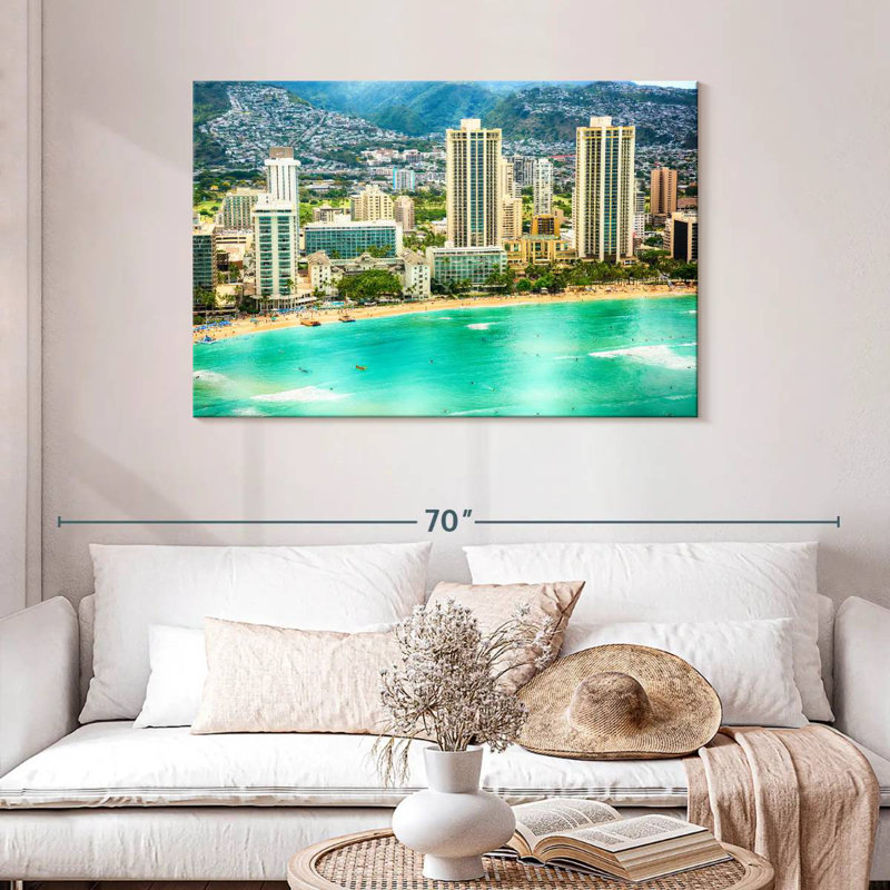 Gillard Waikiki Beach, H 30 po x l 45 po