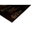 Tapis noir de haute qualité noué à la main