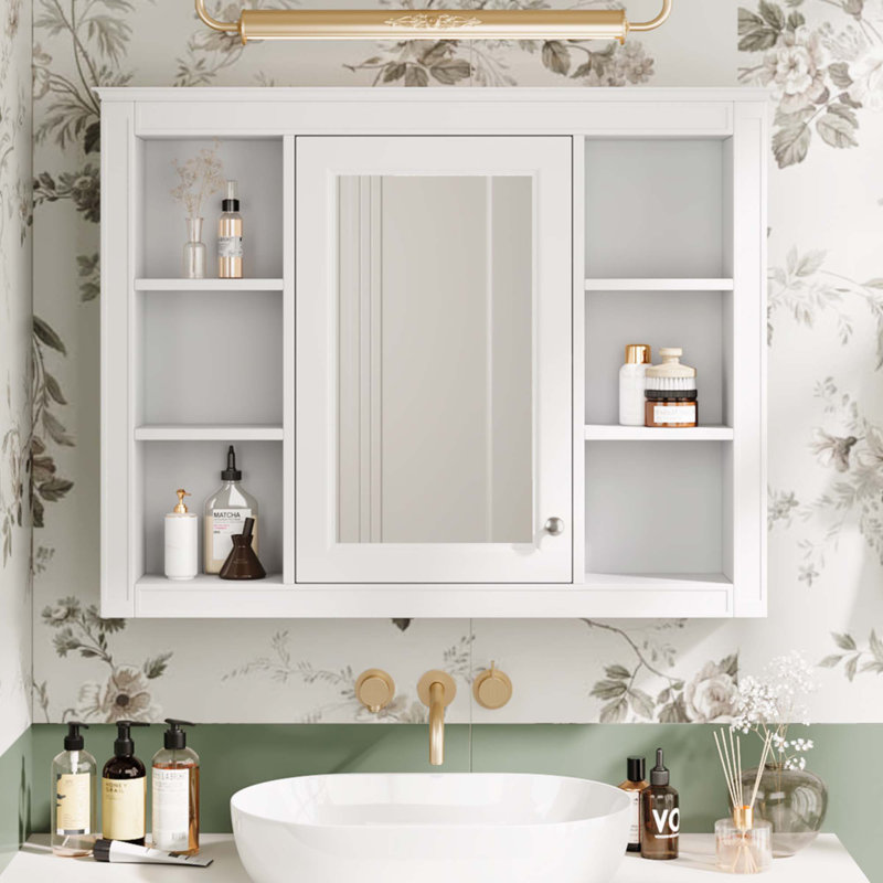 35'' X 27.5'' Medicine Cabinet, White