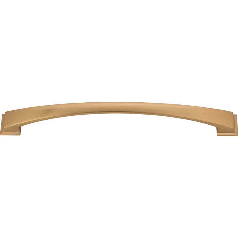 Roman Arch Pull, Satin Bronze, 5"