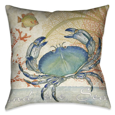  Coussin décoratif d'intérieur Oceana Crab