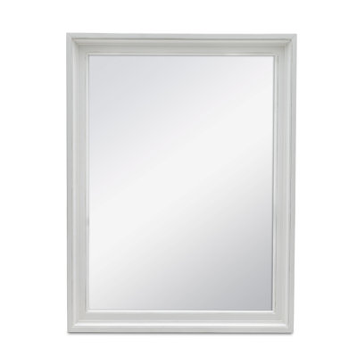 Islamorada - Rectangular Dresser Mirror - Blanc Finish