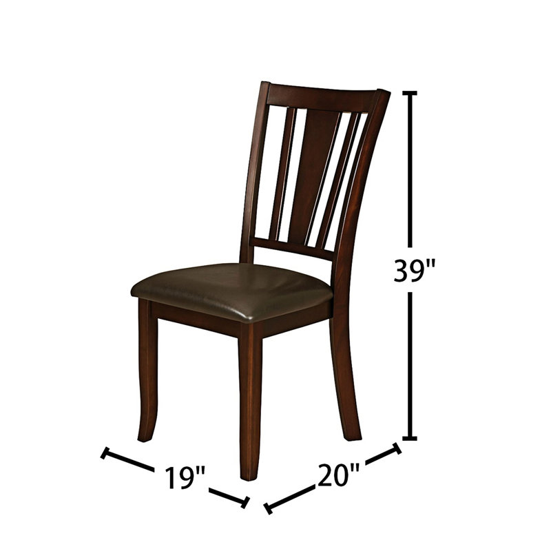 Ensemble de 2 chaises de salle à manger