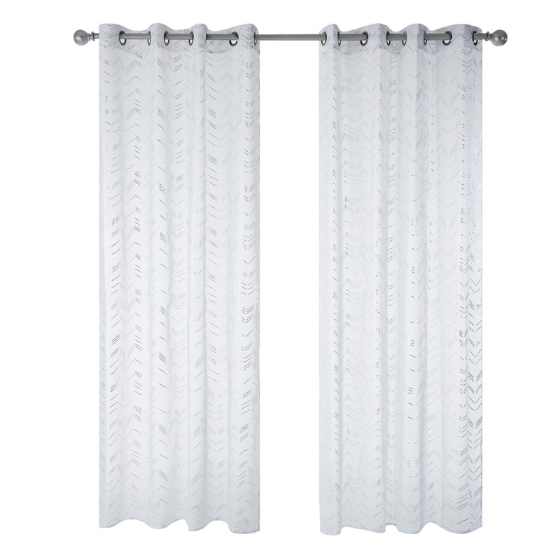 Raemond Semi Sheer Curtain Pair