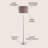 Larabee 59.5'' Chrome Traditional Floor Lamp