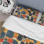 Ensemble de housse de couette orange et vert Midcentury Geometric Shapes I - Midcentury Colours-109156095