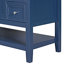 Base de meuble-lavabo simple en bleu seulement