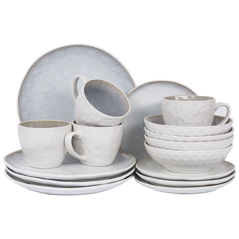 Piece Handmade Stoneware Dinnerware Set - Service for 4