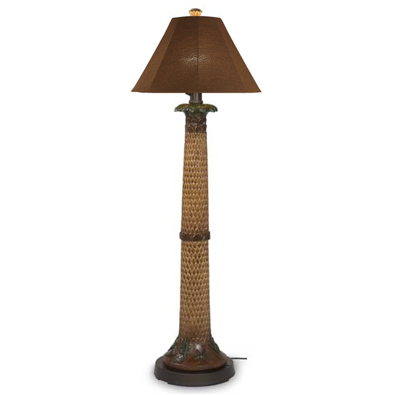 Palm 60'' Bronze Traditional Floor Lamp