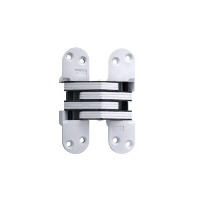 Charnière de porte simple invisible H 5,5 po x l 1,4 po