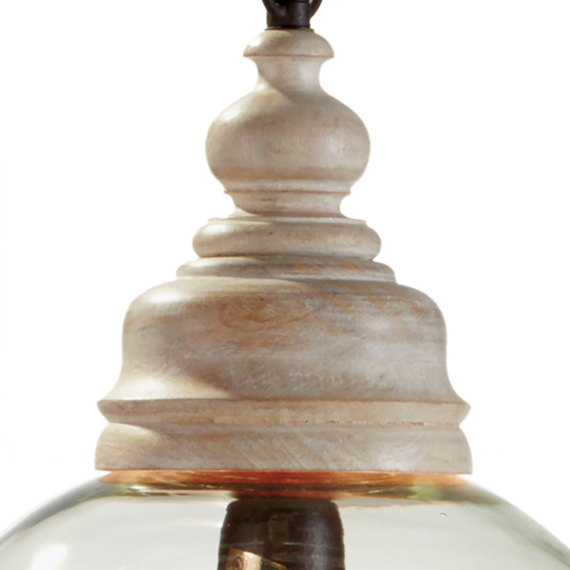 1 - Light Pendant, 85" H x 11.25" W x 11.25" D