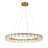 Everly Quinn Reedsport - LED Ring Pendant In Soft Brass Finish-1448760906