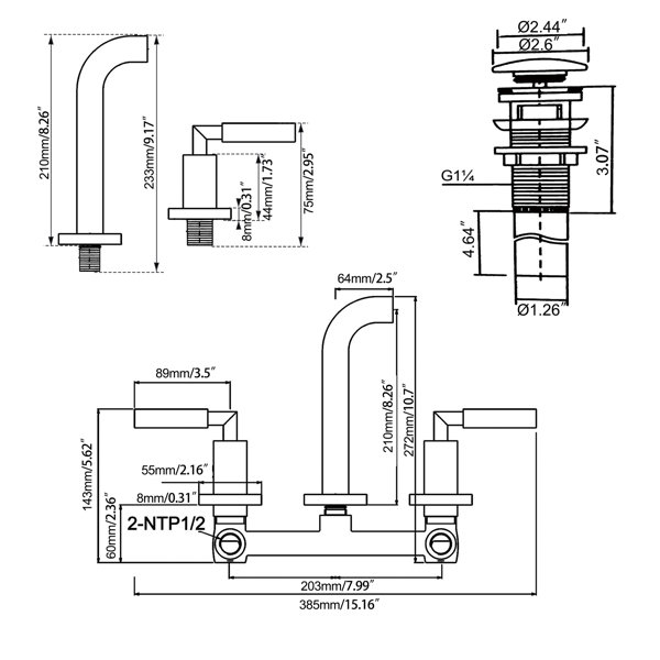 Dimensions du produit