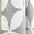 Gimenez Geometric Blackout  Mid Century Moroccan Thermal Grommet Drapes-2064440971-2064441014