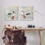 «Dream Believe Hummingbird Branch», ensemble de 2 toiles murales par Jace Gray-961170606