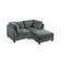 Canapé modulaire en chenille de 89 po avec repose-pieds Gautieri-1447137800