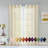 Solid Sheer Curtains for Living Room and Bedroom 110"W x 84"L Window Sheers Window Drapes-63855988