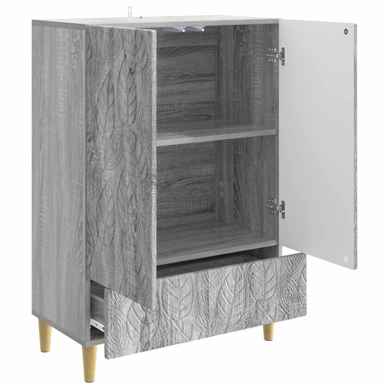 66cm Sideboard, Grey Sonoma