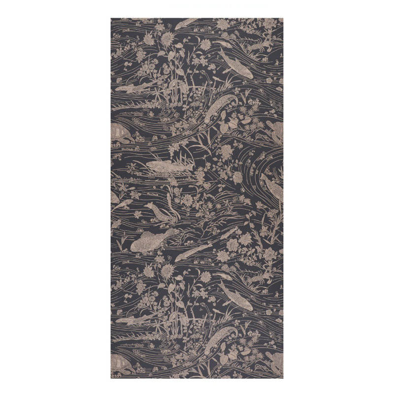 Papier peint Sea Garden, Gris anthracite