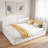 Upholstered Daybed With Usb And 2 Drawers-1272243092