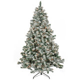 9Ft. Sowy Crestview Tree With Clear Lights