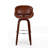30" Mid-Century Modern Upholstered Swivel Barstool-118615558