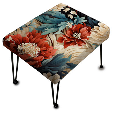 Richesse de culture - Repose-pieds oriental rectangulaire